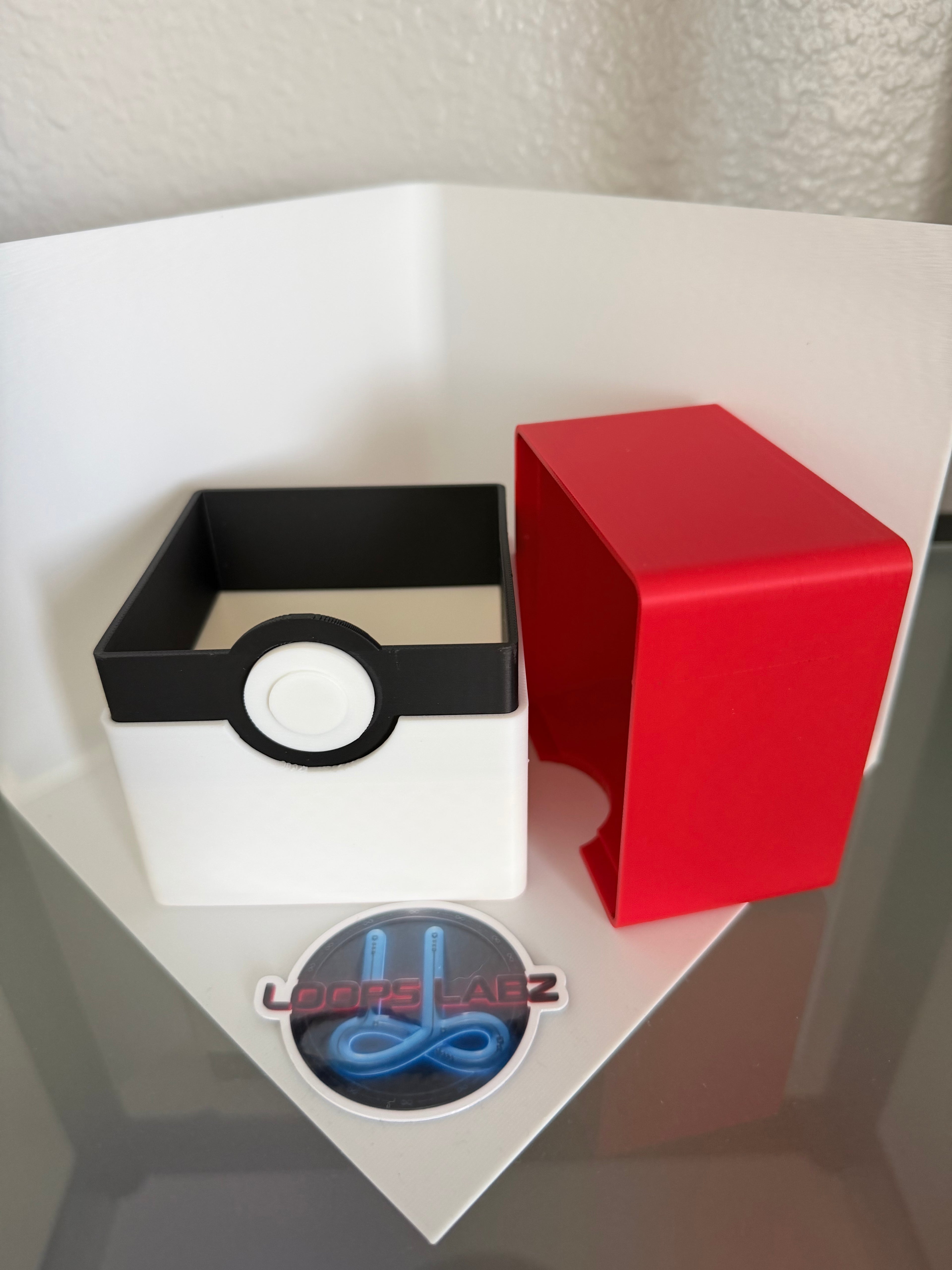 Pokémon Box for Pokemon Cards with 3"x4" Toploader