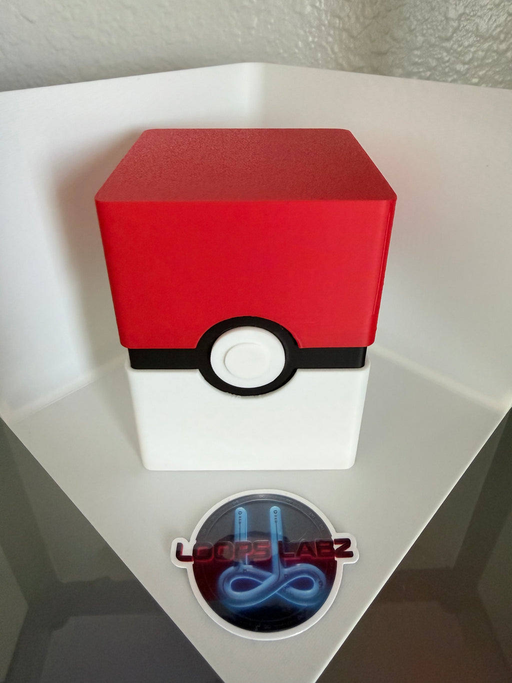 Pokémon Box for Pokemon Cards with 3"x4" Toploader
