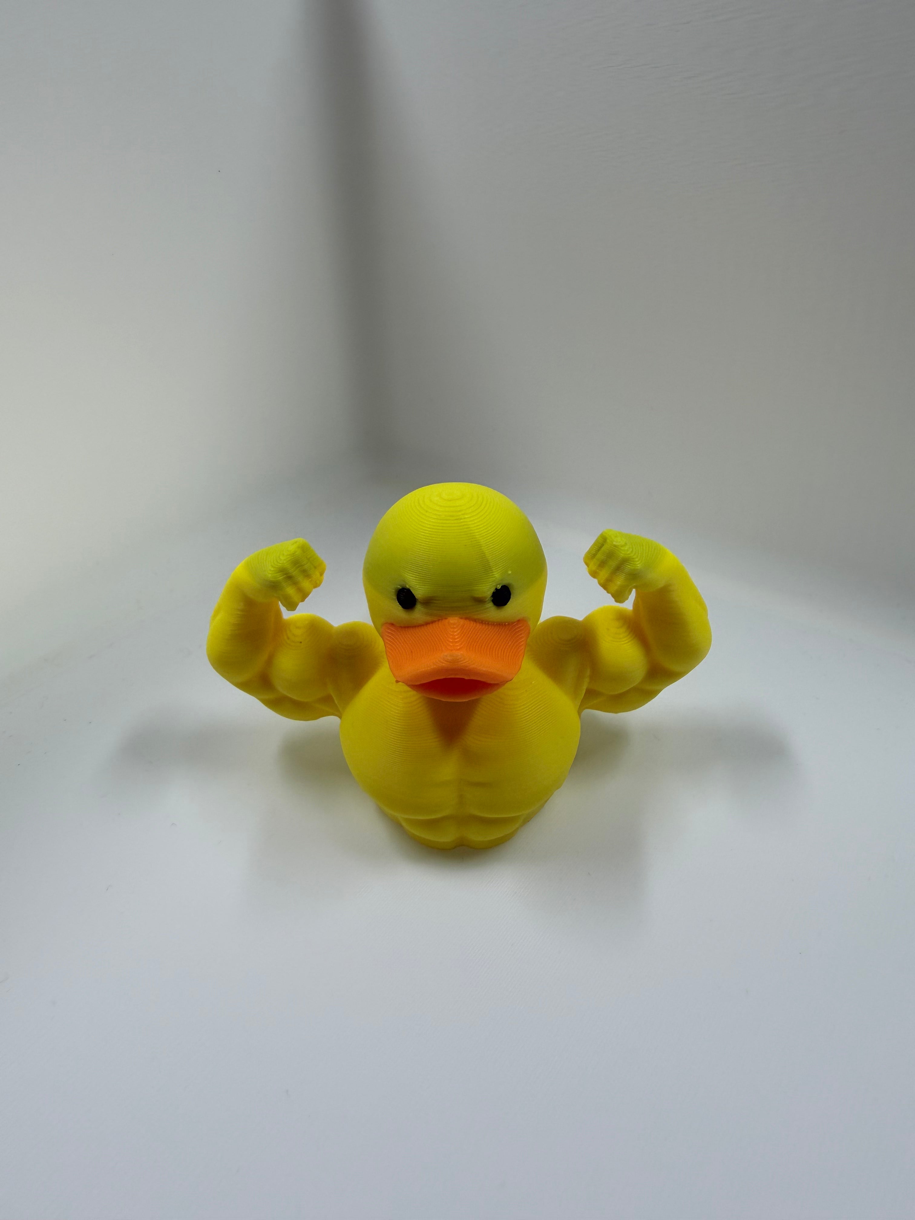 Buff Duck 3D printed rubber duck
