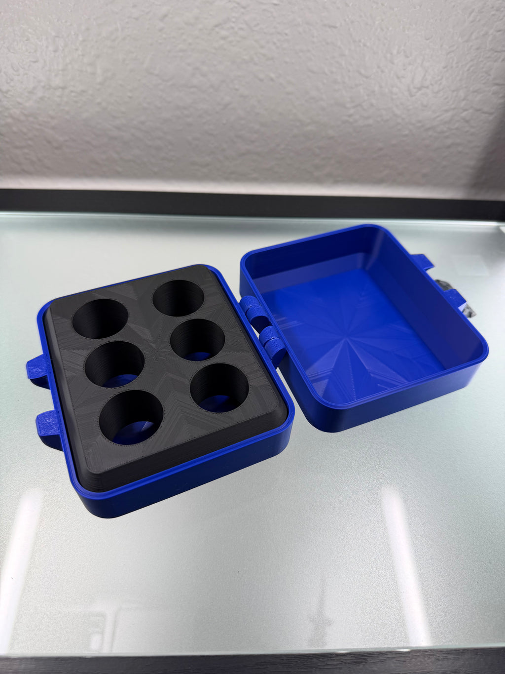 10mL Vial Storage Case – Holds 6 Vials