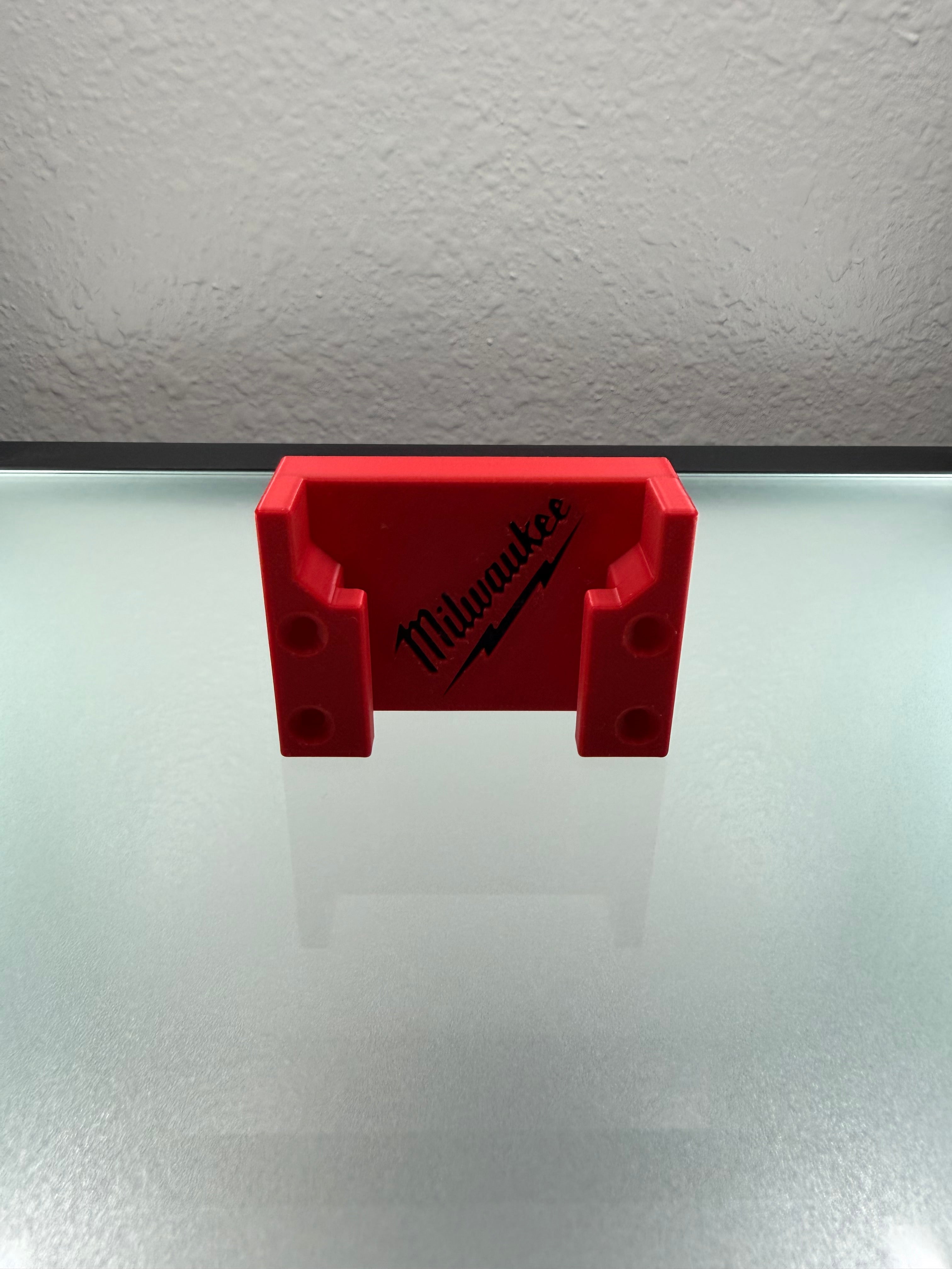 M18 Battery wall mount holder (Milwaukee Battery)